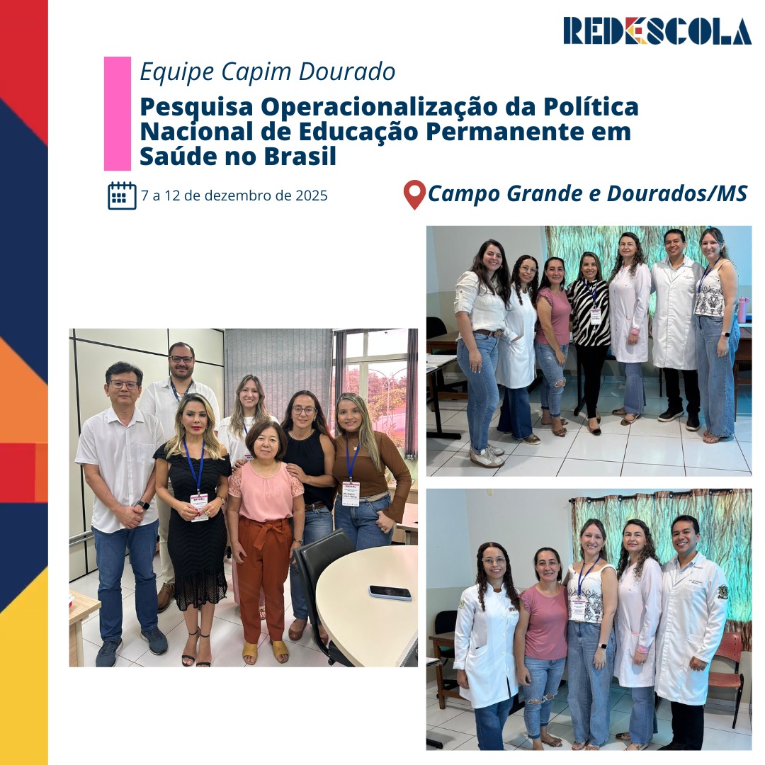 redescola's tweet photo. 📍Pesquisa no campo - Mato Grosso do Sul
Entre os dias 7 e 12 de dezembro, a Equipe Capim Dourado realizou mais uma etapa da pesquisa nacional, nos municípios de Campo Grande e Dourados/MS
(...)
https://t.co/C0L1dRSq4s https://t.co/axE2qCg4UG