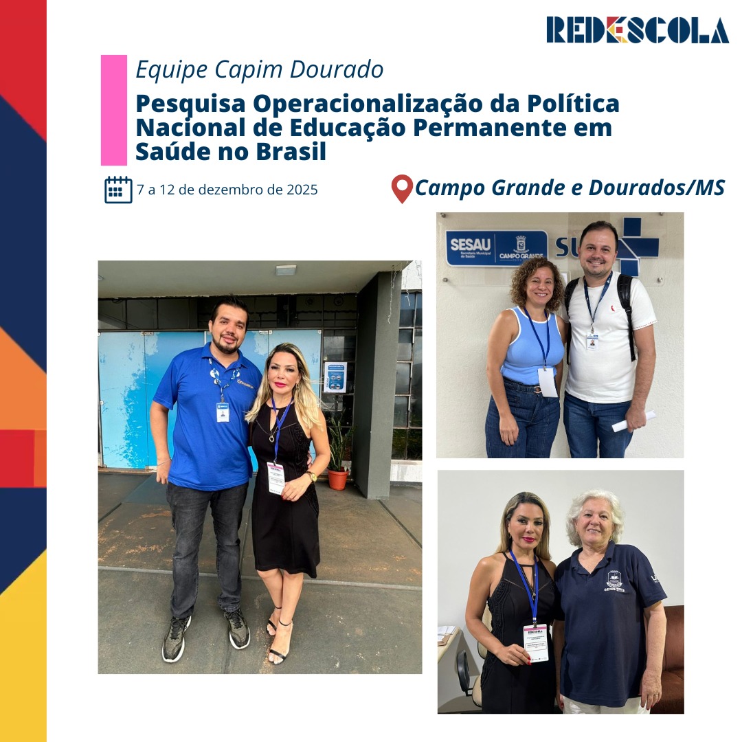 redescola's tweet photo. 📍Pesquisa no campo - Mato Grosso do Sul
Entre os dias 7 e 12 de dezembro, a Equipe Capim Dourado realizou mais uma etapa da pesquisa nacional, nos municípios de Campo Grande e Dourados/MS
(...)
https://t.co/C0L1dRSq4s https://t.co/axE2qCg4UG