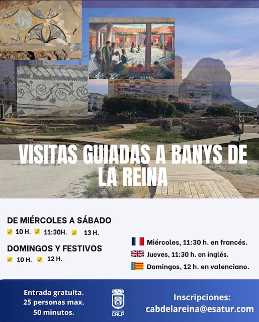 Inmobres's tweet image. 🏛️💙 Sumérgete en los Banys de la Reina, Calpe
Disfruta de visitas guiadas sin coste en uno de los enclaves arqueológicos más especiales del Mediterráneo.

📩 Reserva tu visita: cabdelareina@esatur.com
👥 Plazas limitadas.

#calpe #costablanca #inmobres #inmobiliaria #realestate