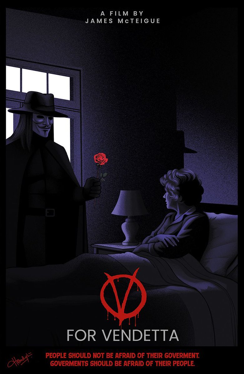 V For Vendetta by <a href="/HandyKara2/">Handy Kara</a>

#VForVendetta

posterspy.com/posters/v-for-…