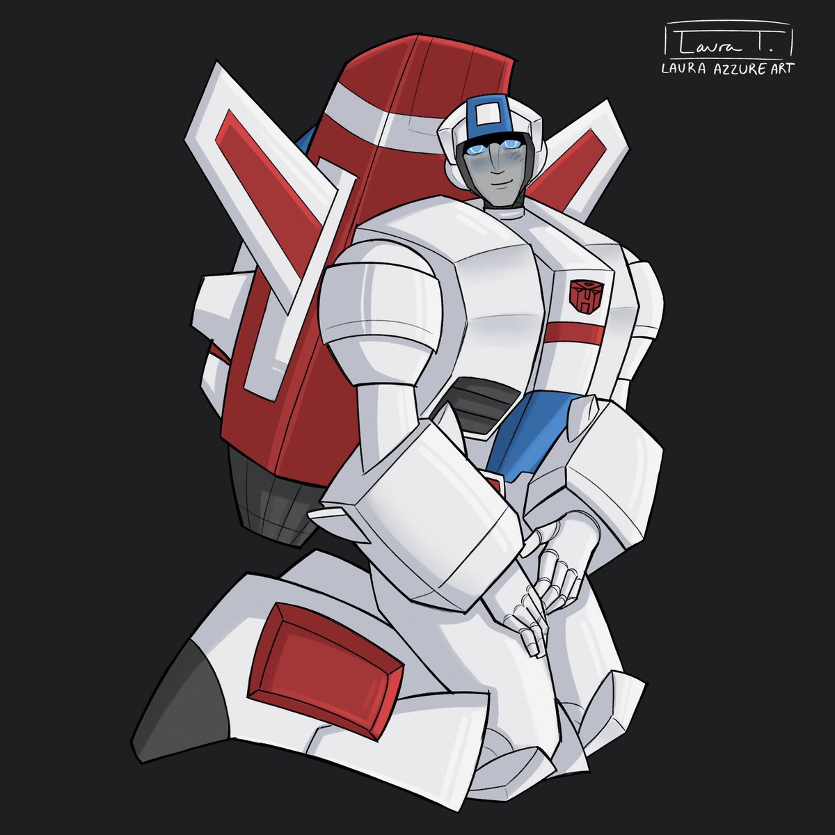 lauraazzureart's tweet image. FUUUCCKK he’s so pretty im gonna die 

#transformers #maccadams #transformersart #skyfire #jetfire