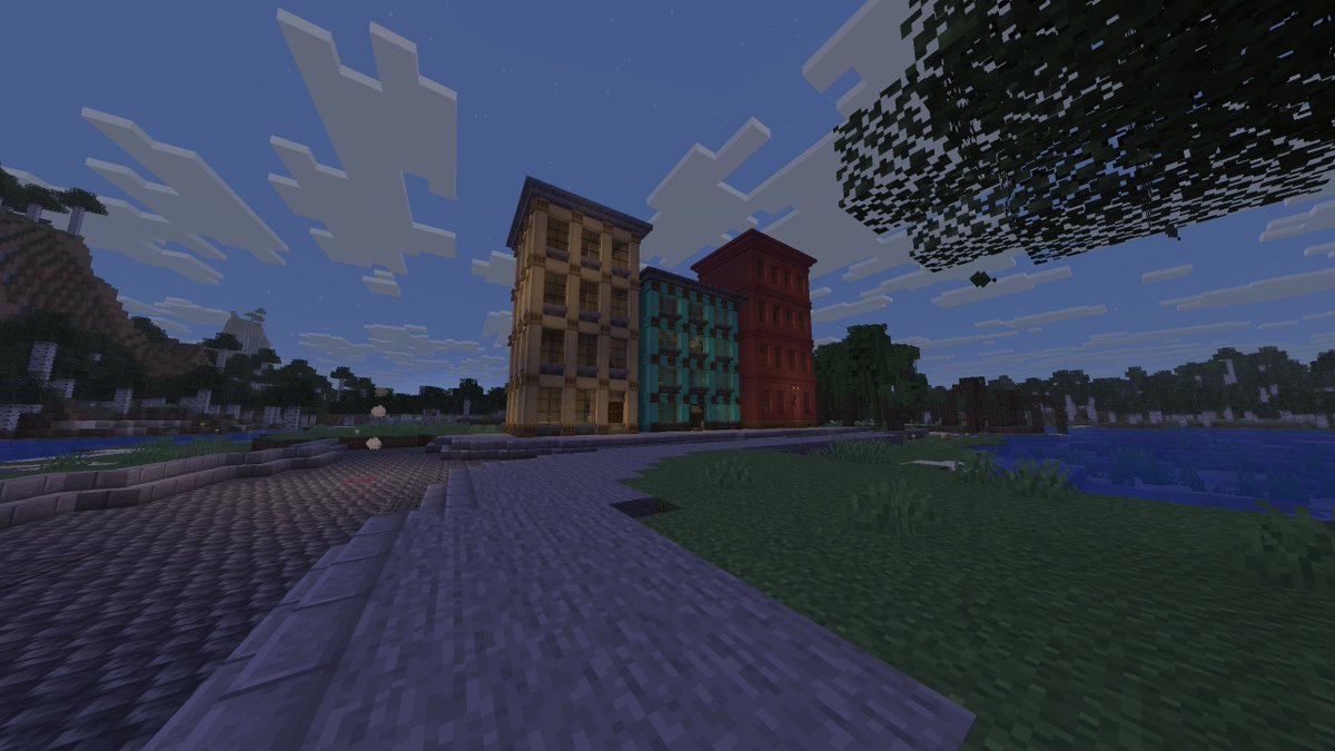 ___SnowCat___'s tweet photo. New building in the city I'm building https://t.co/up4gwIlz1q