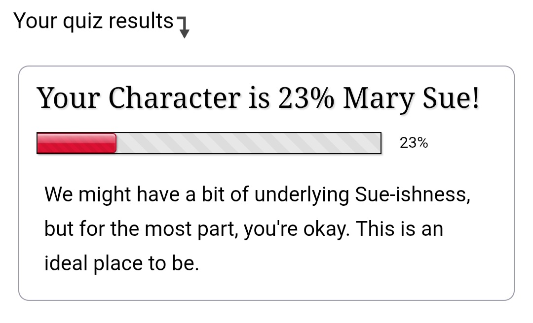 I expected a little more TBH