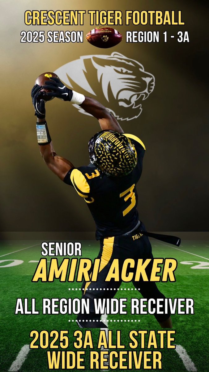 Crescent Tigers Football tweet media