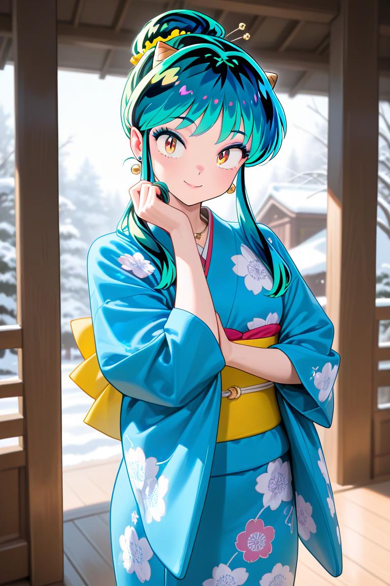 AIart #ラムちゃん