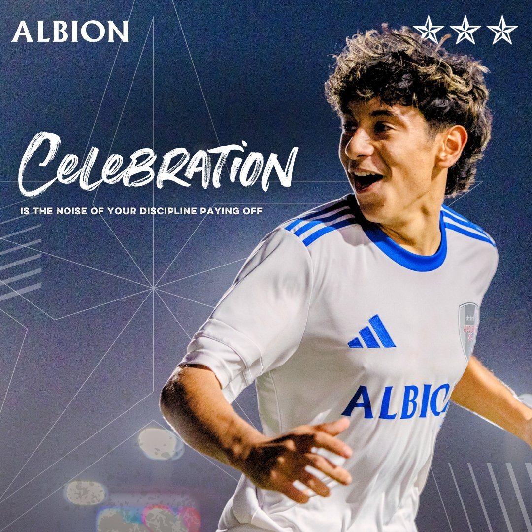 AlbionSc's tweet image. "Celebration is the noise of your discipline paying off" 😄🌟

#MondayMotivation
#WERALBION