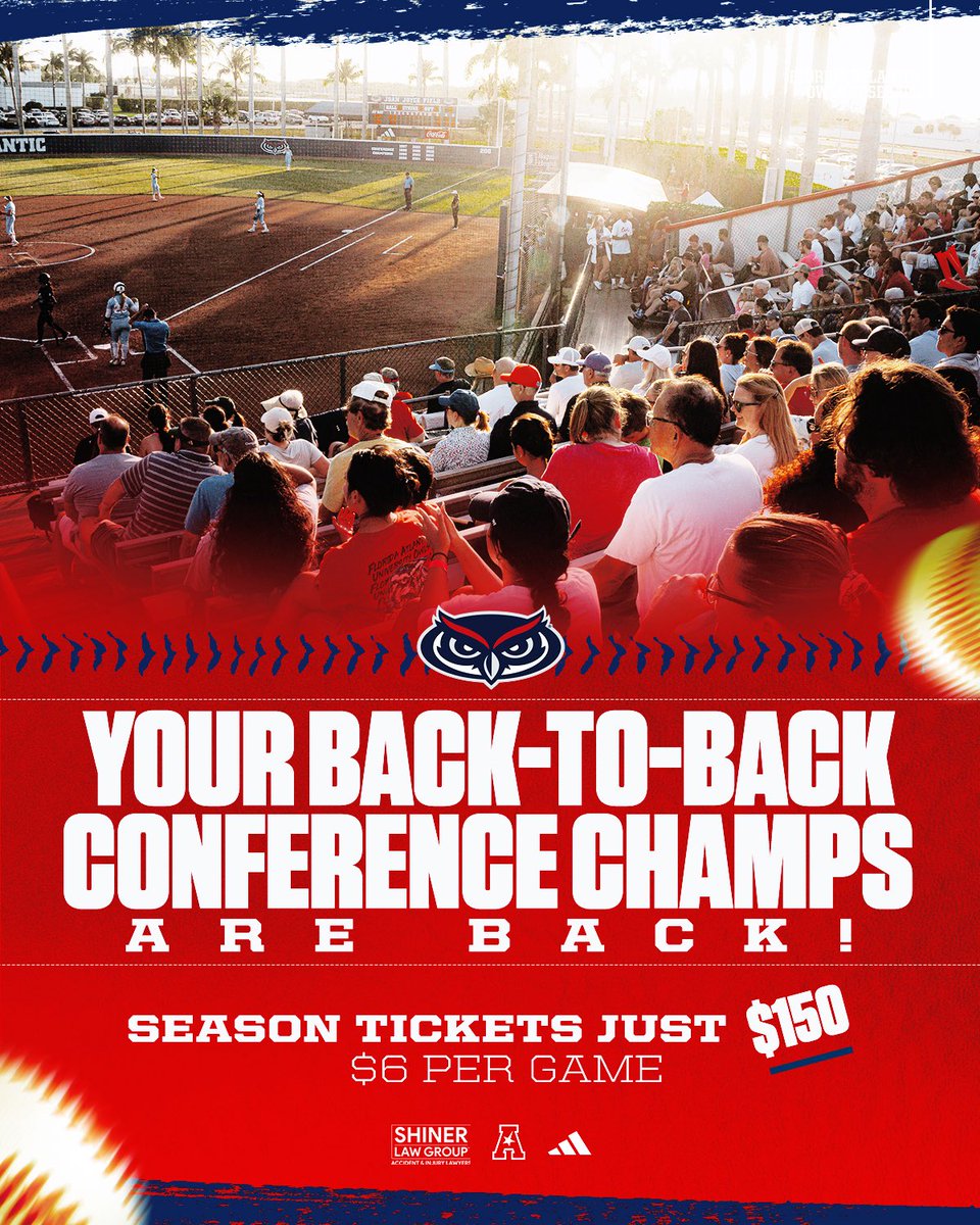 🚨 Secure your season tickets 𝗡𝗢𝗪 🚨

Purchase: tinyurl.com/FAUPurchase
Renew: tinyurl.com/FAURenew

#WIP🏝️