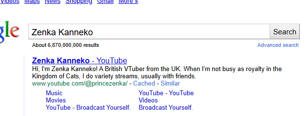 PrinceZenka's tweet image. chat i got rid of ai overview im finally free