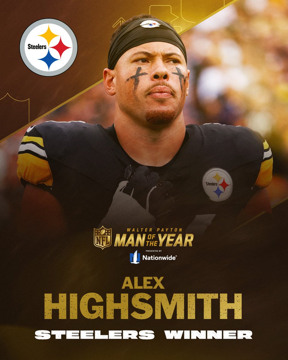 SteelersCR's tweet image. DOUBLE VOTE DAYS‼️ 

RP to help Alex earn a $35,000 donation to the charity of his choice! @Nationwide

#WPMOYChallenge Alex Highsmith
#WPMOYChallenge Alex Highsmith
#WPMOYChallenge Alex Highsmith
#WPMOYChallenge Alex Highsmith
#WPMOYChallenge Alex Highsmith