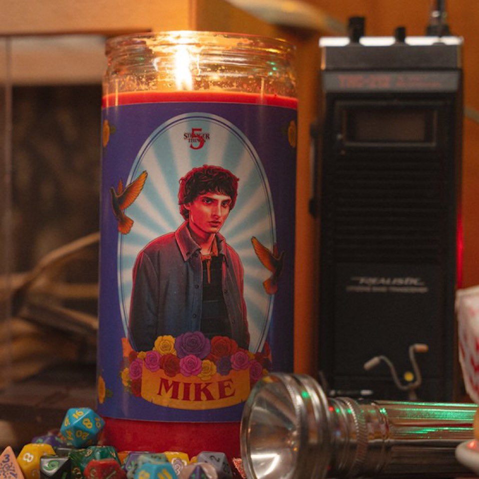 wheelerswatch's tweet image. byler candles😭