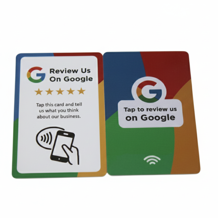 ZipNFC's tweet photo. We have just added these jazzy multi coloured Google Review cards to our range - different design back to front and descriptive side to explain on how to use.  No minimum order and  66p (including VAT) or less a card!  These can be found here: https://t.co/DuHkfRnKF7 https://t.co/qJ6TLMRn4p