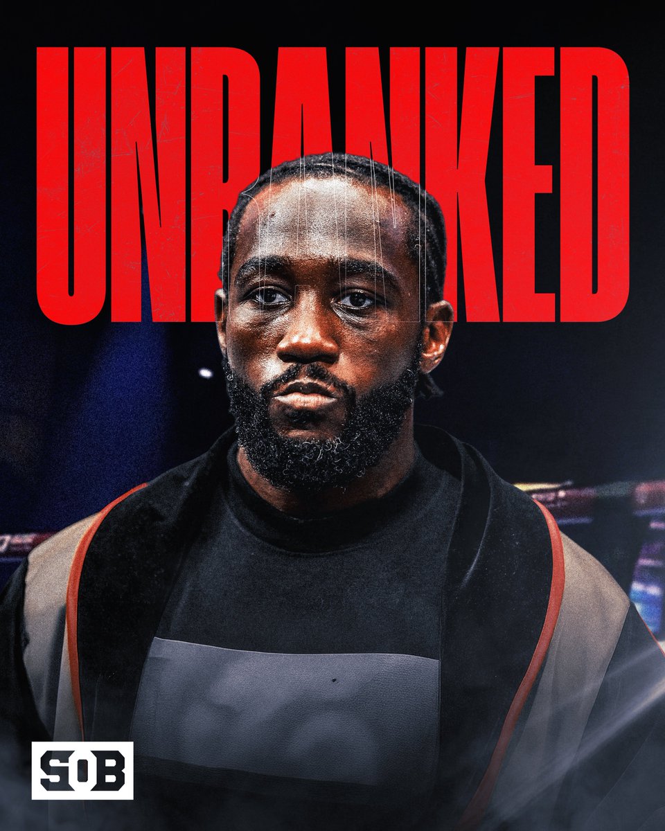 Terence Crawford has officially been removed from the most recent WBC super middleweight rankings after not paying his sanctioning fees. The updated top 5 now looks like this ⬇️

👑 Christian Mbilli (Interim Champion)
1️⃣ Canelo Alvarez
2️⃣ Hamzah Sheeraz
3️⃣ Lester Martinez
4️⃣