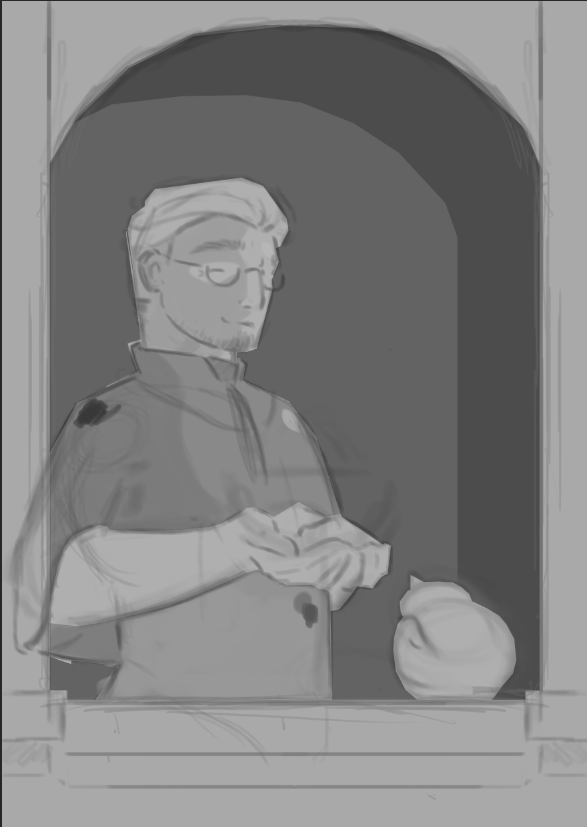 IlShibulI's tweet photo. Sketch vs. Final https://t.co/qWFnPaAUCN