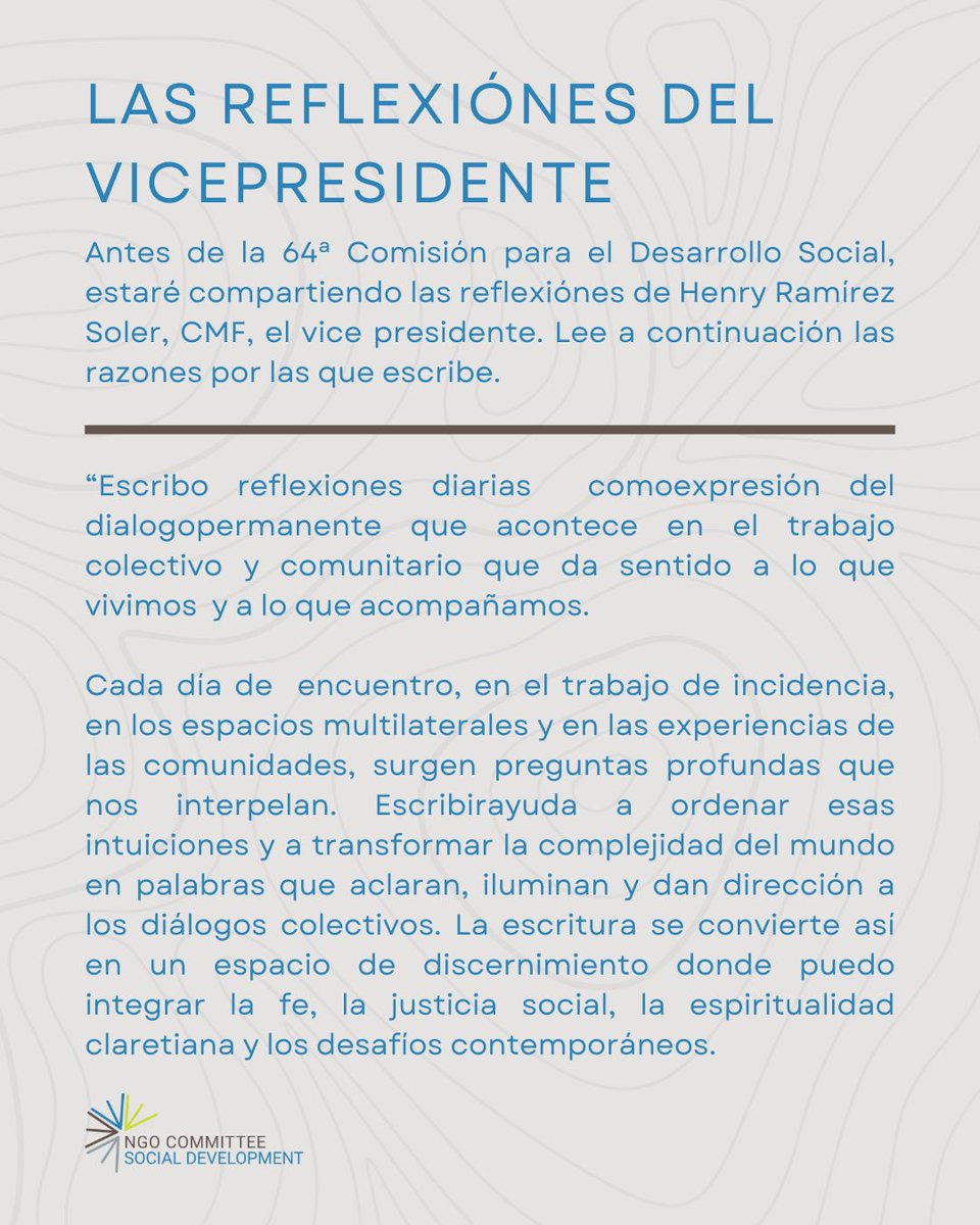 NGO Committee for Social Development tweet media