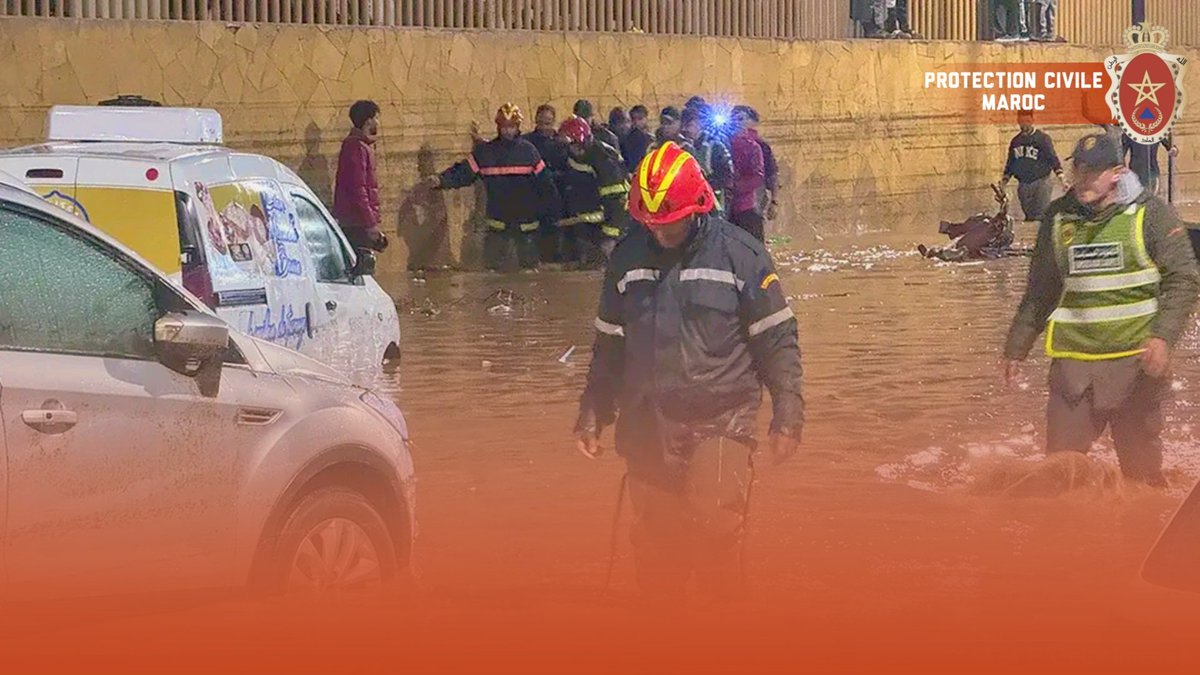 PROTECTION CIVILE MAROC tweet media