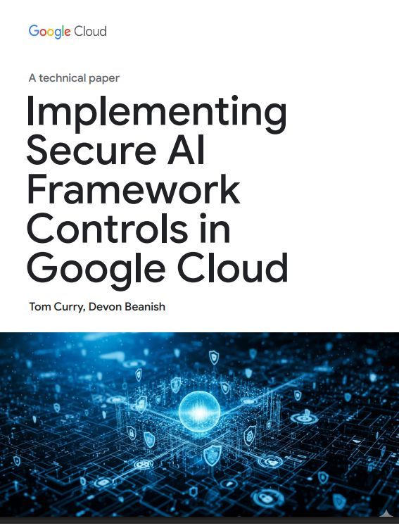 "Implementing Secure AI Framework (#SAIF) Controls in Google Cloud"   bit.ly/3KLShpR  <- this blog launches a new paper on SAIF #AI controls in Google Cloud. More useful than fun, admittedly :-)