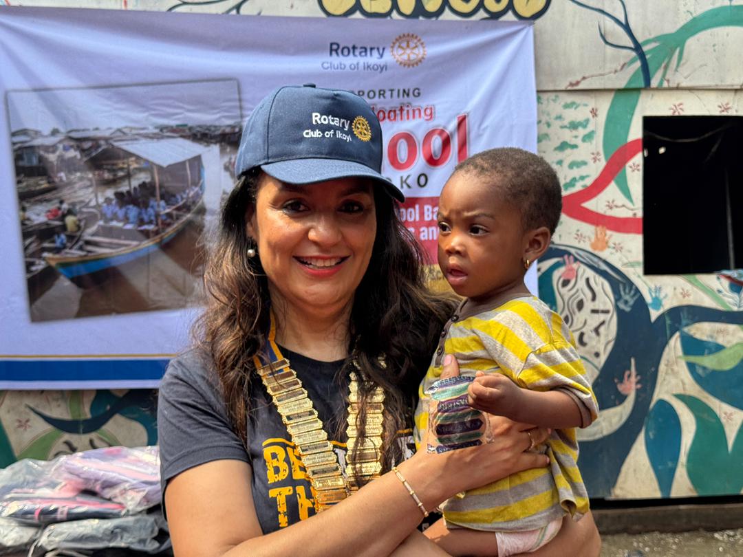 We joined our MD &amp; CEO, Mrs. Clare Omatseye—President of the Rotary Club of Ikoyi, District 9112—to support the Makoko Floating Community and the Hope for the Slum Floating School.
#teamJNCI stands with communities to protect lives, empower children, and create hope for all.