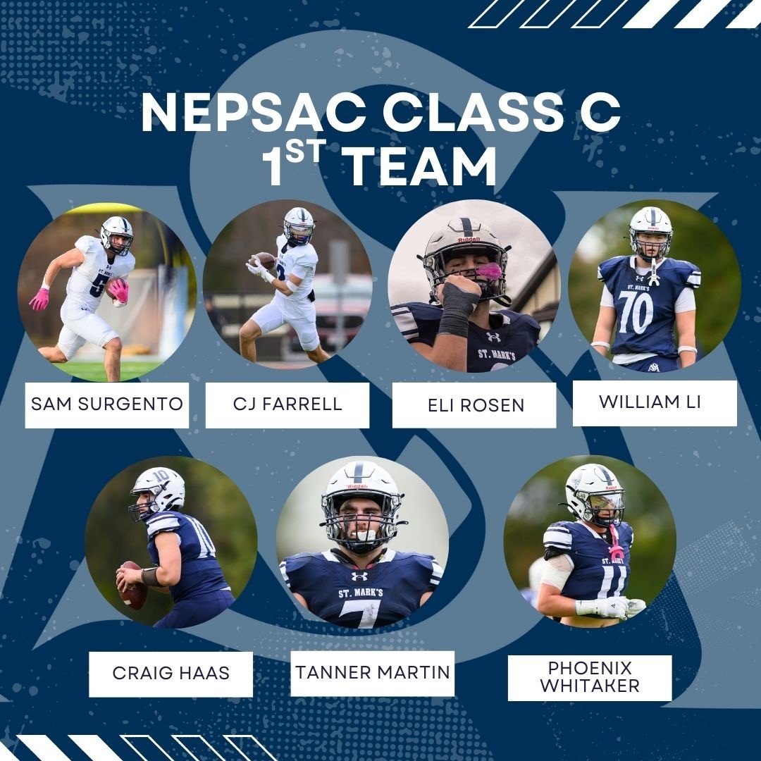 Huge shoutout to our NEPSAC Class C (1st Team) All Stars #Relentless
<a href="/SamSurgento/">Sam Surgento</a> <a href="/CJFarrell_14/">CJ Farrell</a> <a href="/ElijahRosen7/">Elijah Rosen</a> <a href="/Will_Li79/">ChakShing (William) Li</a> <a href="/CraigAdairHaas/">Craig Haas</a> <a href="/TannerM_7/">Tanner Martin</a> <a href="/PhoenixWhitake1/">Phoenix Whitaker</a>