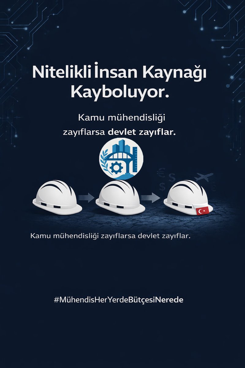 Nitelikli mühendis kamudan kopuyor. Bu kadar teknik ve hukukî sorumluluğu hangi meslek grubu yüklenir, hem de bu maaşa...
kesinlikle adil değil...
#MühendisHerYerdeBütçesiNerede