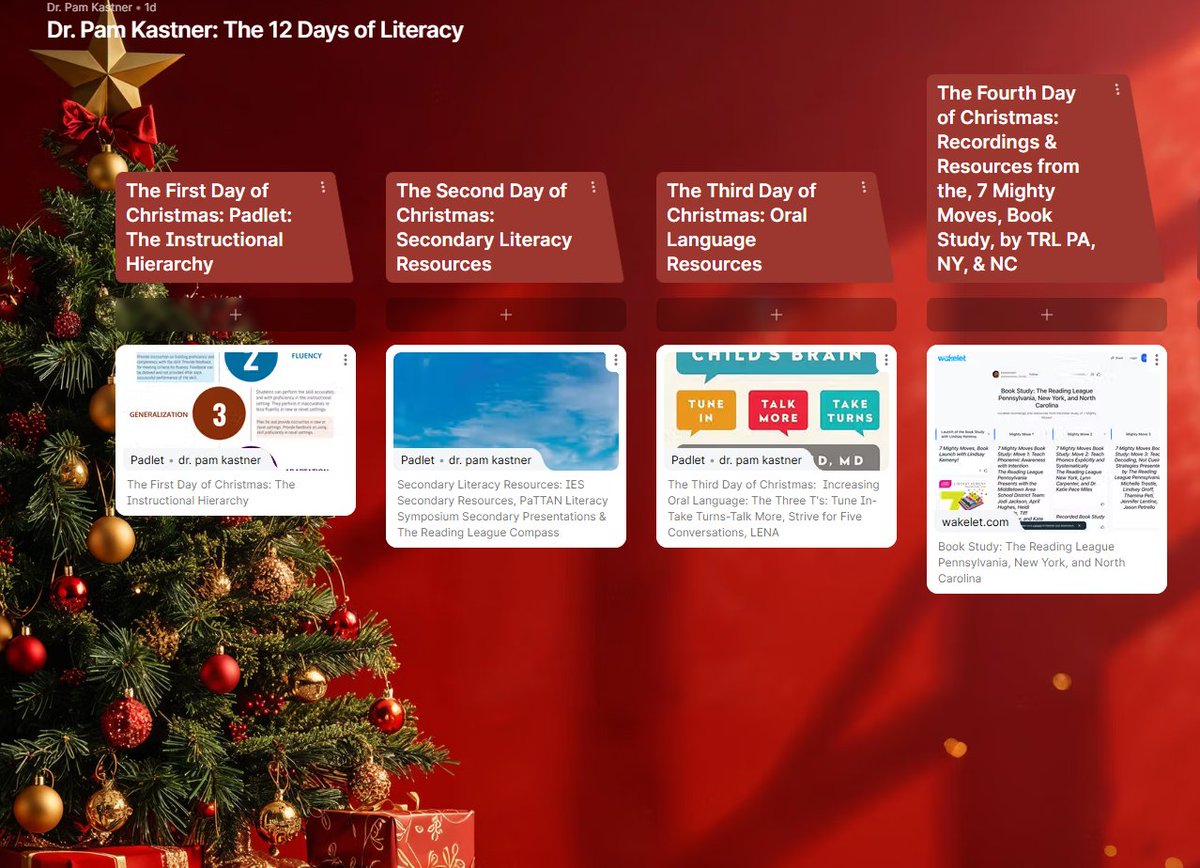 liv2learn's tweet photo. 🎄 12 Days of Evidence-Aligned Literacy: Day 4 🎄

This season, I am sharing 12 days of evidence-aligned literacy resource, one per day, designed to support teachers, coaches, and leaders in strengthening instruction from foundational skills through skilled application.

Day 4 highlights a Wakelet of curated recordings and resources from a multi-state book study of, 7 Mighty Moves, by Lindsay Kemeny, a study collaboratively hosted by three state chapters of The Reading League:

📘 The Reading League Pennsylvania
📘 The Reading League New York
📘 The Reading League North Carolina

7 Mighty Moves is a powerful example of what happens when research, instructional clarity, and classroom realities intersect. Lindsay Kemeny’s work is especially impactful because it reflects the voice of a practicing classroom teacher, someone actively navigating the complexities of instruction while remaining grounded in evidence. 

Her work reminds us how essential it is to learn with and from practicing educators as we translate the science of reading into effective instruction.

If we want research-aligned practices to take root, we must continue to elevate and learn from educators who are doing this important work every day.

📌 Explore Day 4 and every day after, here: https://t.co/pXD63OBHKF
@LindsayKemeny