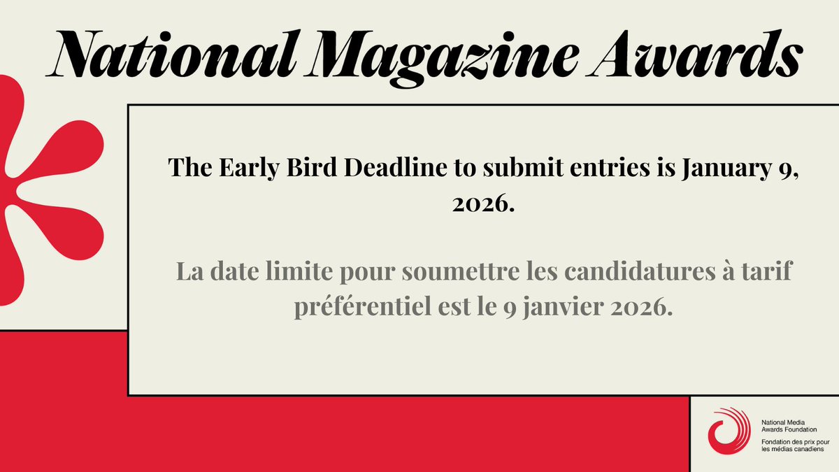 National Magazine Awards 🇨🇦 tweet media