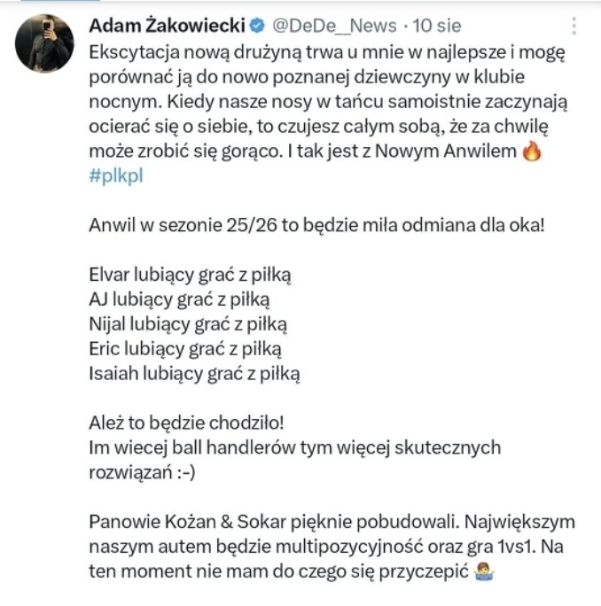 Maciek Łapeta tweet media