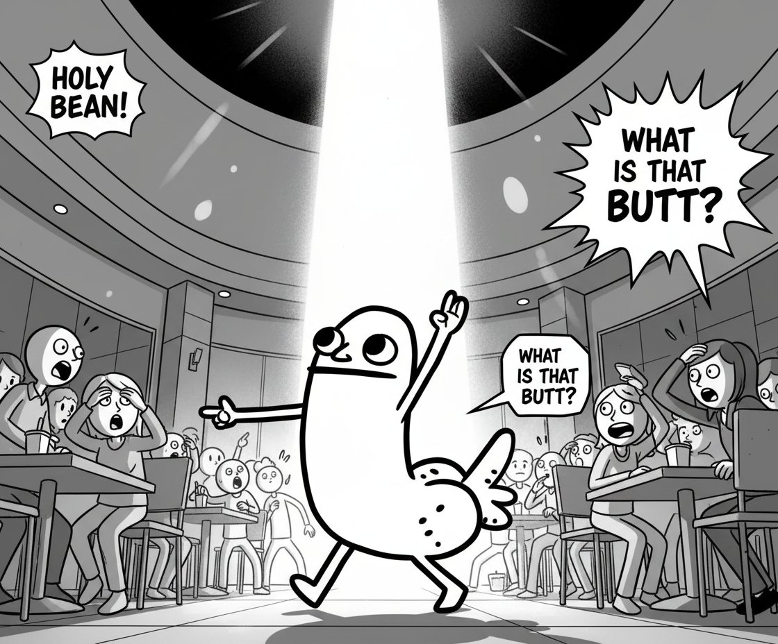El_Ronnie1's tweet photo. holy bean, its dickbutt https://t.co/jEh7SmneMY