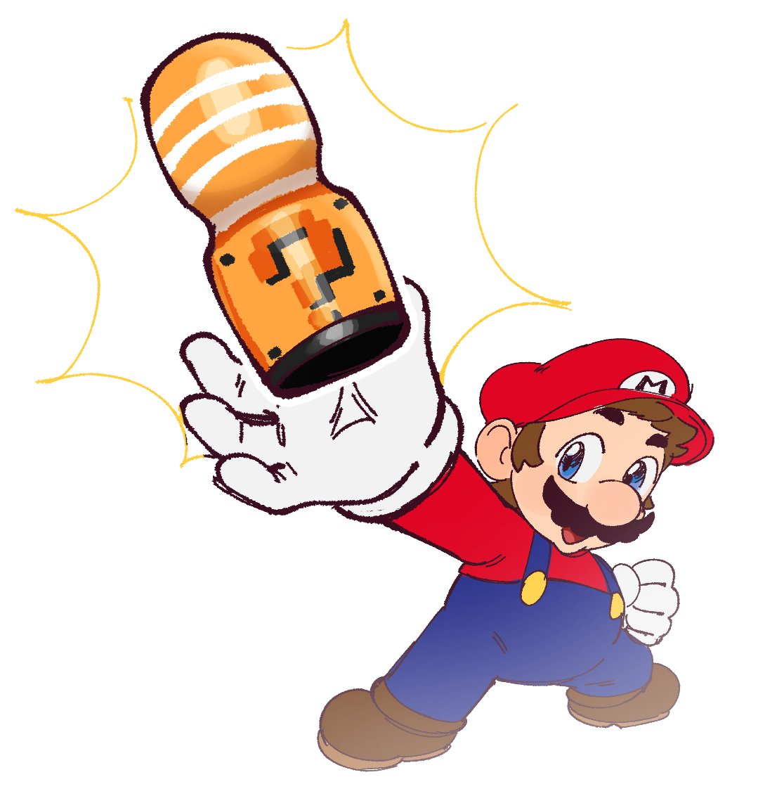 DaiYuurei_'s tweet photo. For the rare minority of people who think Mario is attractive, this is for you https://t.co/Sm41VSd7M3
