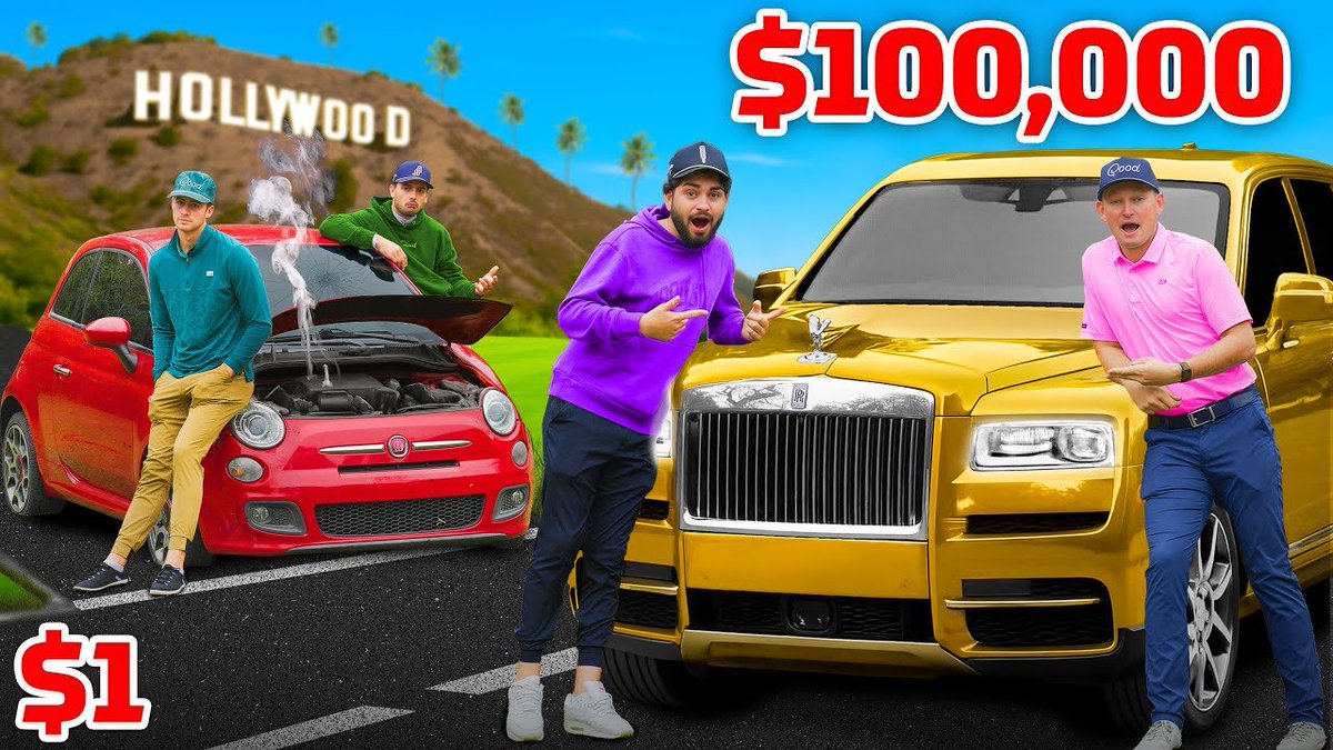 $1 vs $100,000 Golf Road Trip

Episode 1 is LIVE👇

youtu.be/G9ZF7ZIdITM?si…