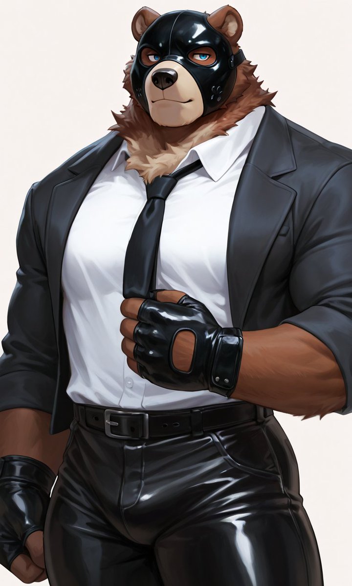 in the ring/Daily life he is Bodyguard #furrywrestler #ケモレスラー #ケモレス #ケモノ