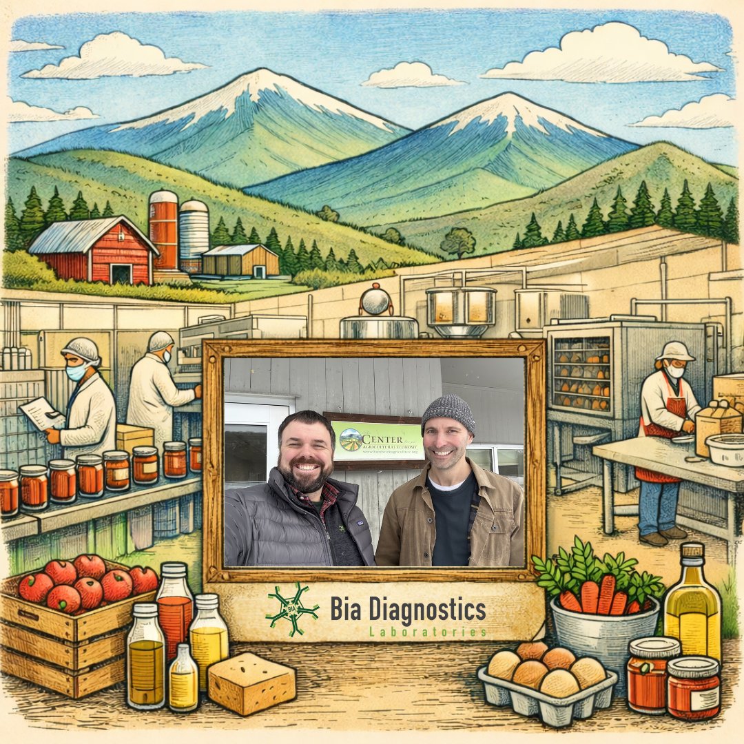 Biadiagnostics's tweet photo. Great visiting the Vermont Food Venture Center yesterday and seeing how shared-use kitchens support local food producers. Bia is proud to be a VT-based, ISO 17025–accredited lab supporting food safety testing here in our state.
#VermontFood #FoodSafety #madeinvermont https://t.co/f2hMhbnGJw