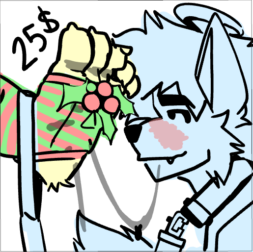 26_archy's tweet photo. Christmas Paws YCH >:3
Candy Cane  $25
Mistletoe  $25
DM if interested https://t.co/XTrbCX3C3h