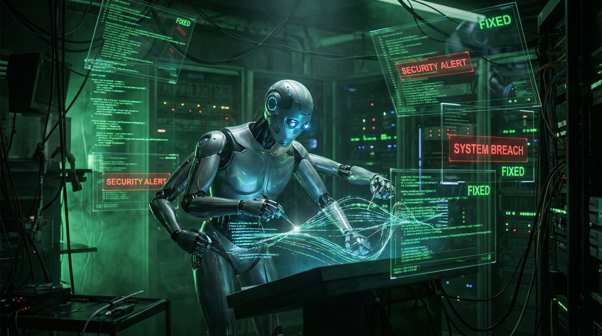 mentalist_ai's tweet image. Bu haberi kaçıranlar 6 ay sonra "keşke bilseydim" diyecek.

CodeMender diye bir AI ajan çıkardılar. Bu normal bir araç değil. Kodundaki güvenlik açıklarını buluyor, düzeltiyor ve yamayı sana gönderiyor.

6 ayda 72 güvenlik yaması ürettiler. 4.5 milyon satırlık kod tabanlarında…