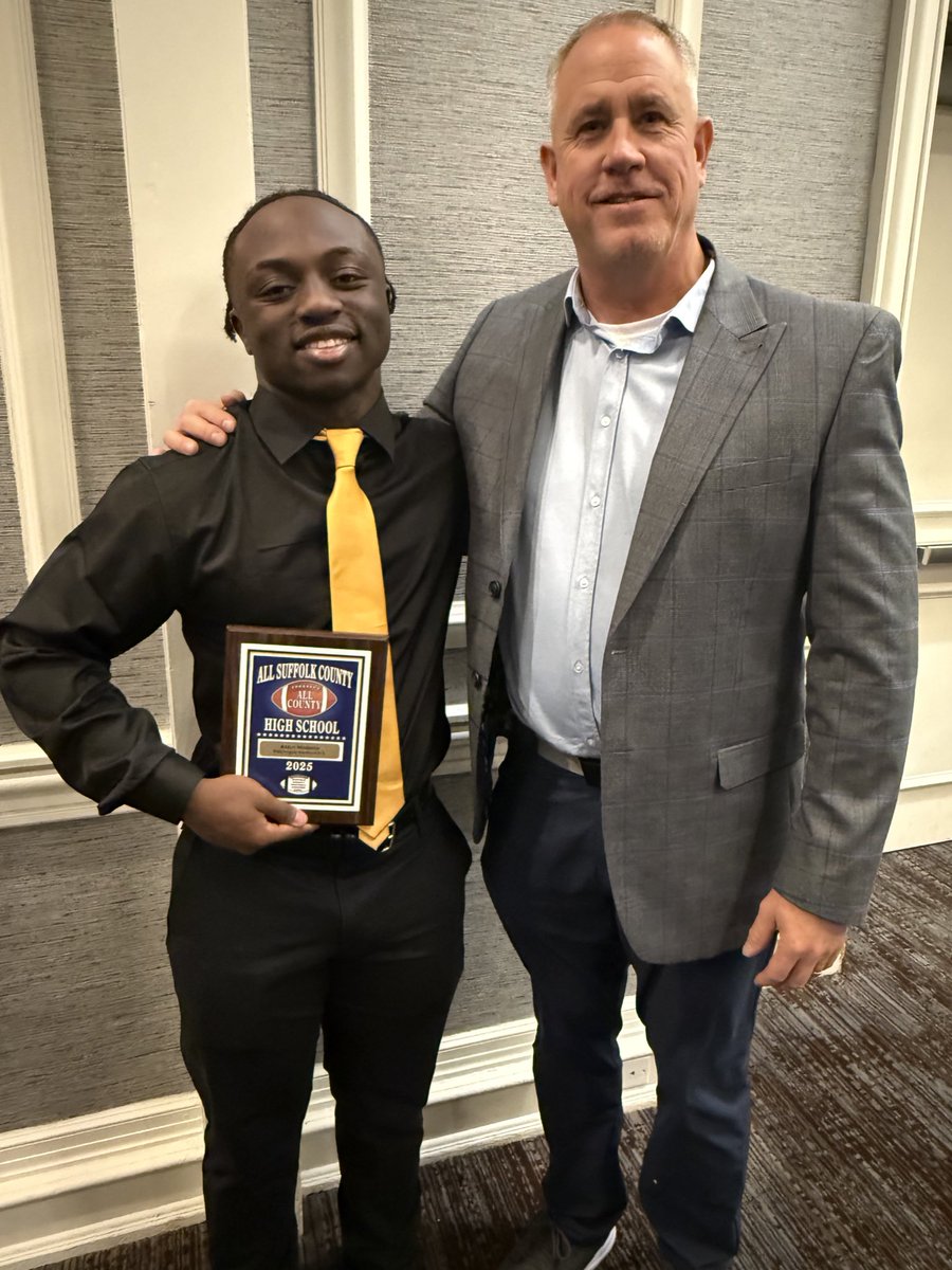 Had a great time at the Suffolk All County Dinner!