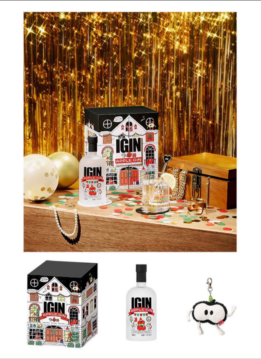 WTS LFB PH RT [PASABUY] IGIN APPLE GIN HOLIDAY EDITION 🔖Php