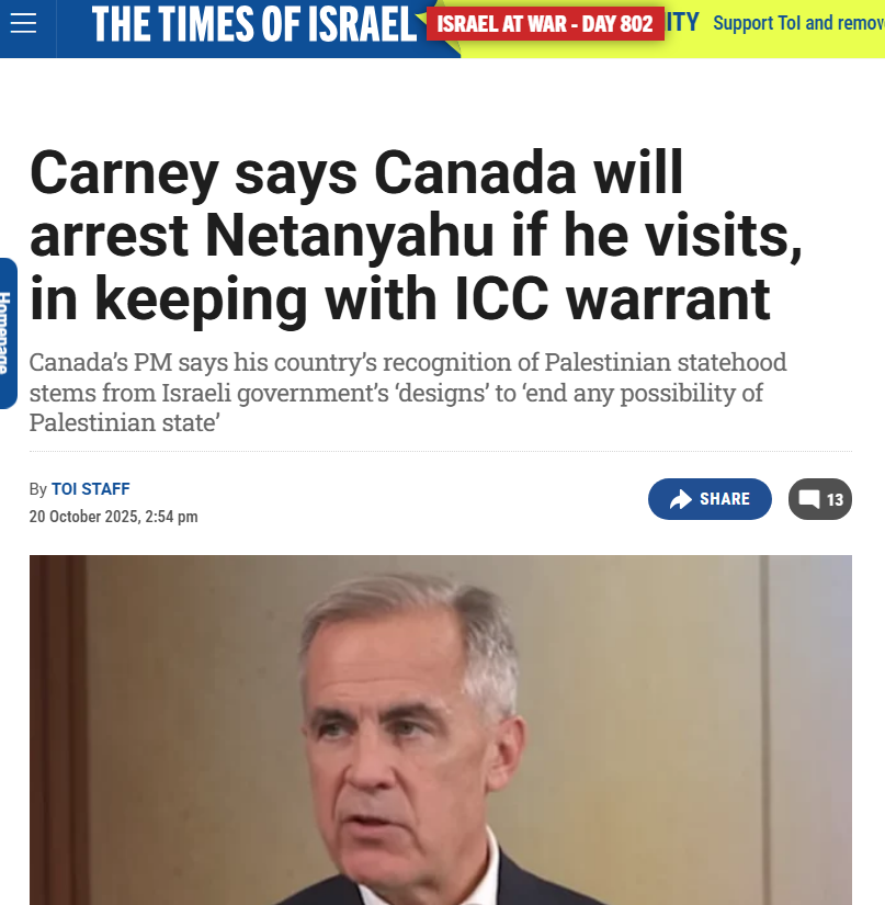 You threatened to arrest the Prime Minister