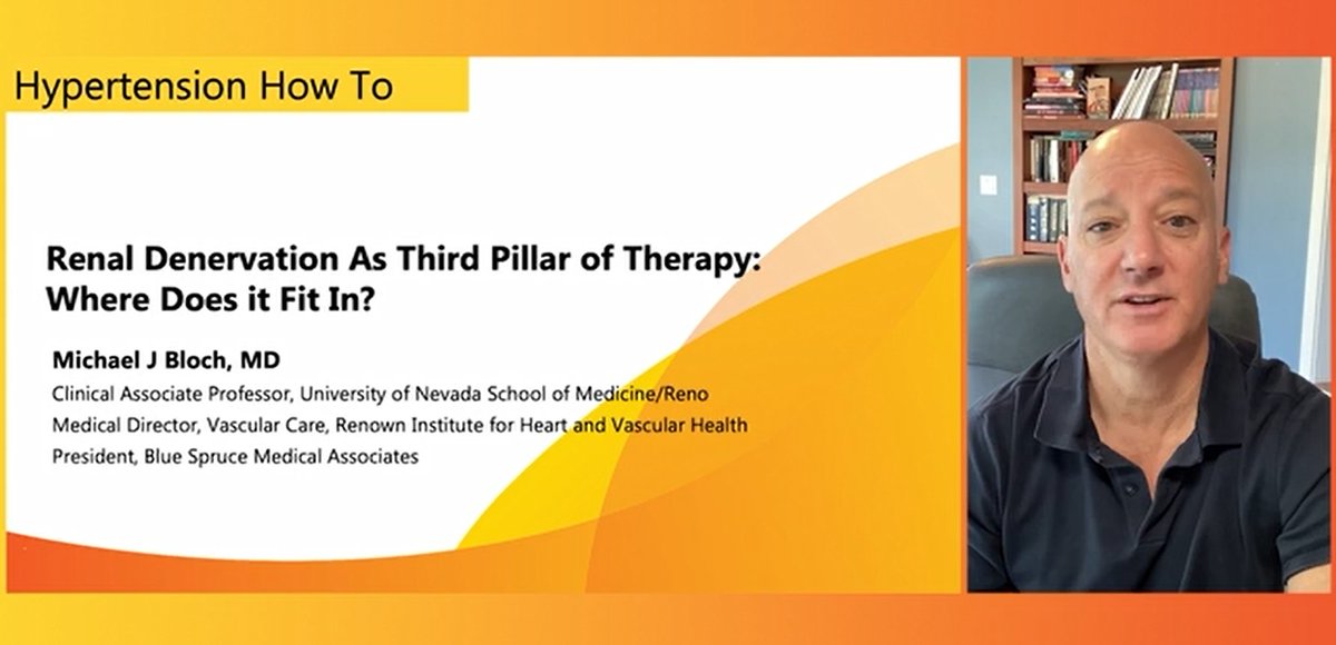 RecorMedical's tweet photo. New Hypertension Insights Alert!

Along with Lifestyle Modification and Medication, is adding Renal Denervation as an adjunct third pillar to help patients get blood pressure under control beneficial?

Listen to Dr. Michael Bloch discuss Renal Denervation as Third Pillar of Therapy: Where Does it Fit In?

Watch it now: https://t.co/TOpxnhYqBR

#Hypertension #Cardiology #VuMedi