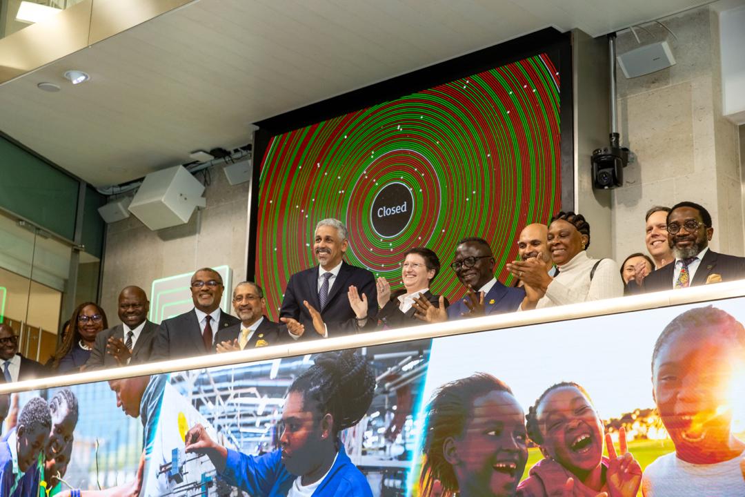 AfDB_Group's tweet image. At the @LSEplc today, @AfDBPresident Sidi Ould Tah met with the CEO @JuliaHoggett to discuss partnership and how private capital can support the African Development Fund’s mission.

#ADF is moving from aid to investment, using concessional finance to de-risk and crowd in private