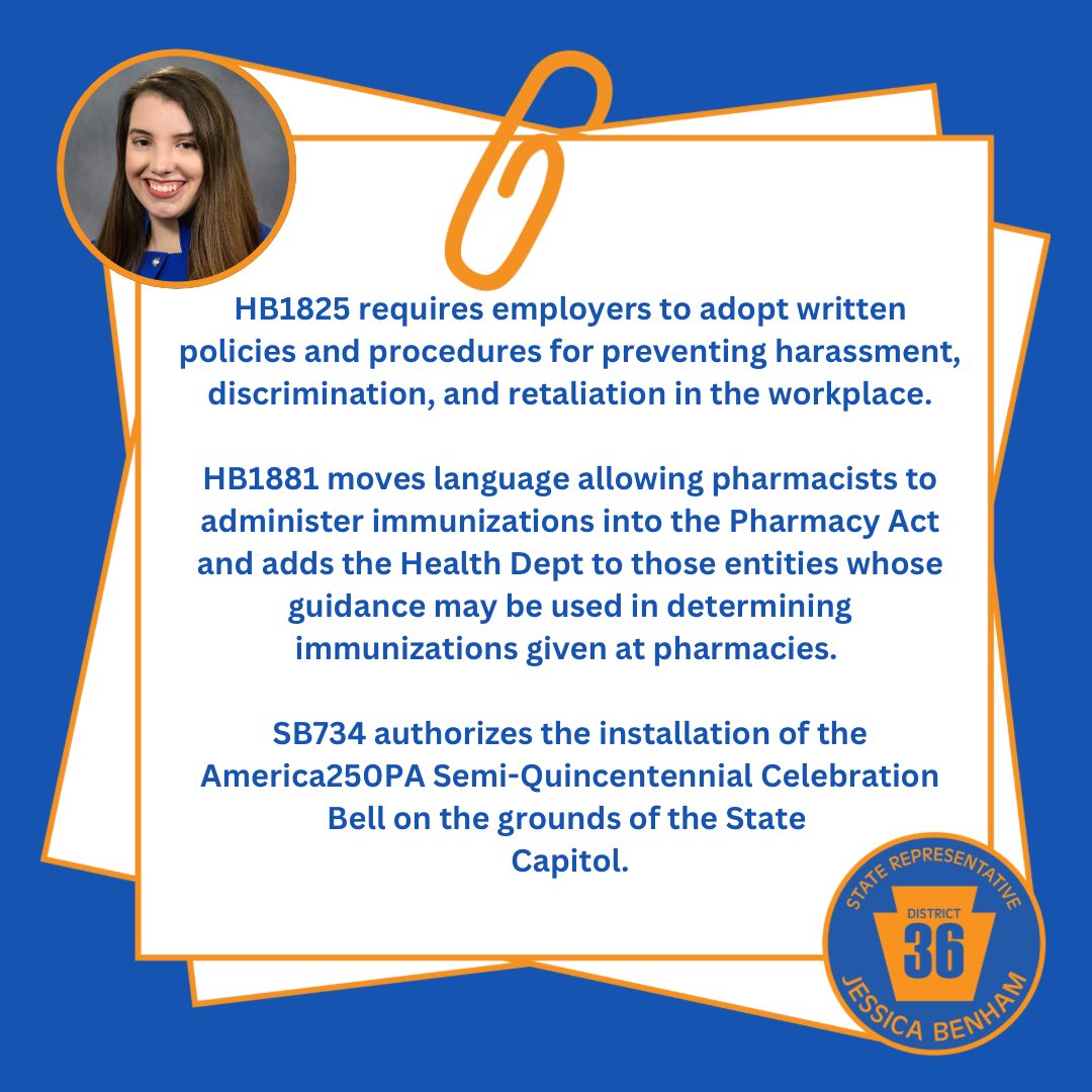 Rep. Jessica Benham tweet media