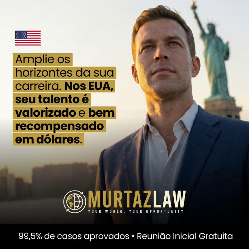 MurtazLaw's tweet photo. Você já sonhou em viver e trabalhar nos Estados Unidos, construindo sua carreira sem precisar de uma oferta de emprego? Com o EB2-NIW esse sonho pode se tornar realidade! Esse visto oferece um caminho único para profissionais qualificados obterem o Green Card.