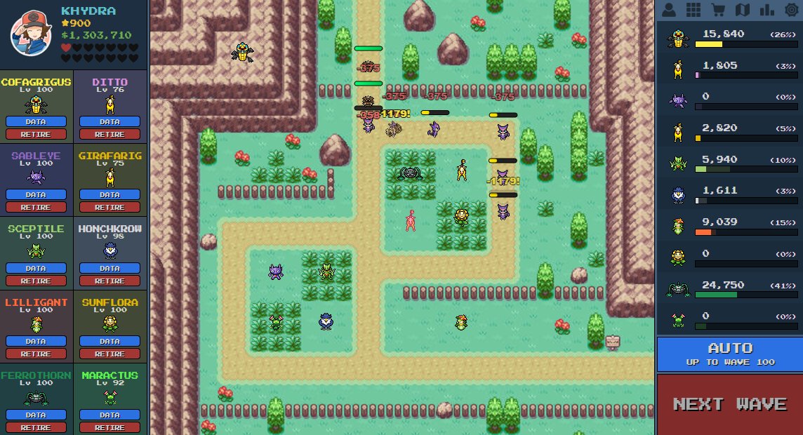 PokeFangameNews's tweet image. PokéPath TD is out NOW! 🗼
Features:
- Play directly in your browser or offline via download
- 9 Routes/Stages (+ 9 bosses)
- 124 different Pokémon enemies
- 70 Pokémon Towers
- Idle components
- Achievements
- More

⏬ Check it out ⏬
pokecommunity.com/threads/pok%C3…