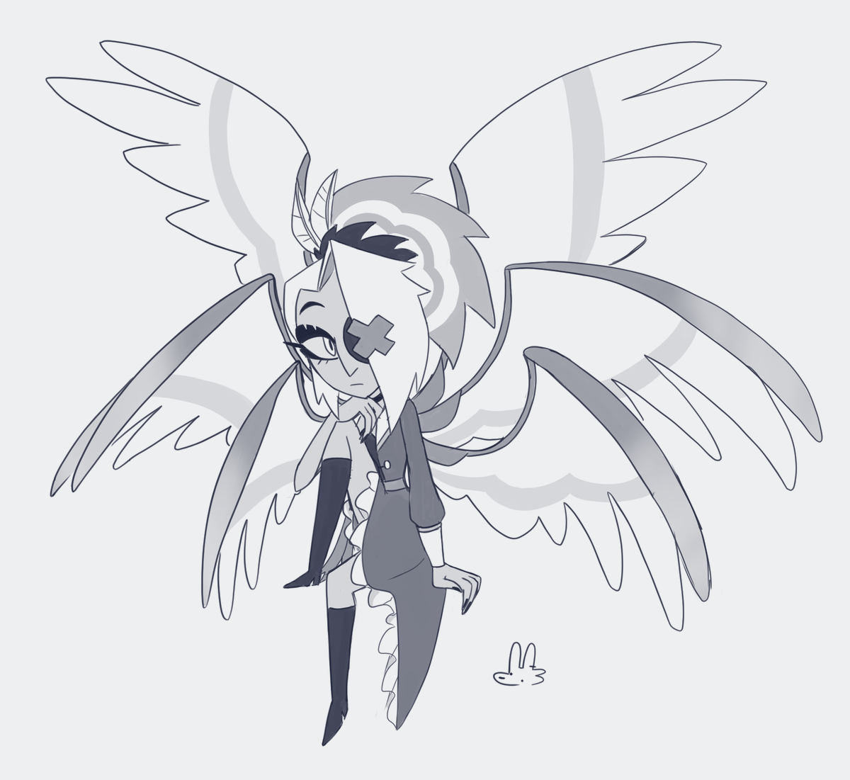 🪽🪽🪽
#hazbinhotel #vaggie #vaggi