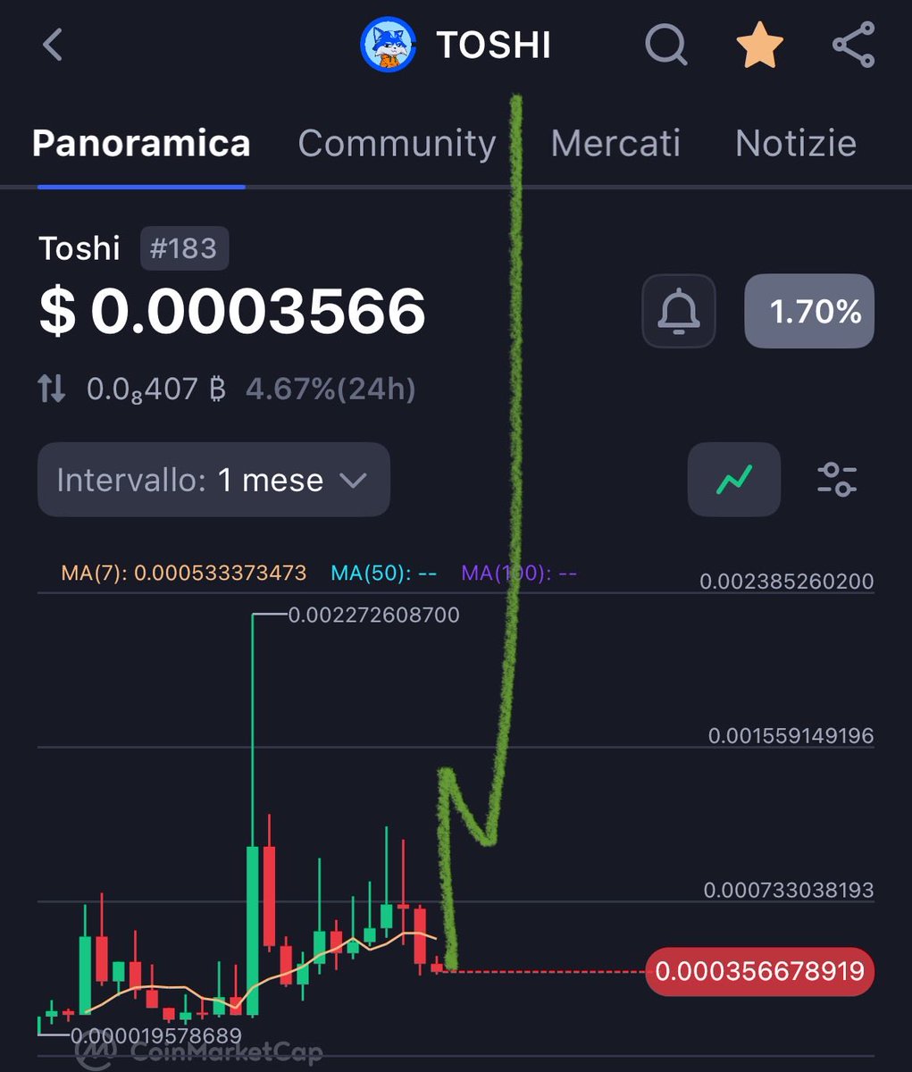 Just went long on $TOSHI

Send it.