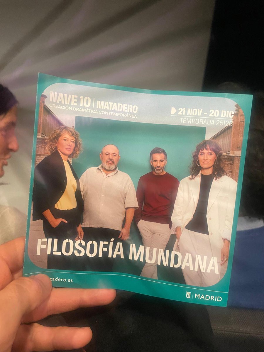 estherruizz's tweet photo. @JavierGomaL mi amigo  José Ramón me comenta que ha llorado esta noche de tanta belleza. #filosofiamundana https://t.co/TLLWDS7oYN