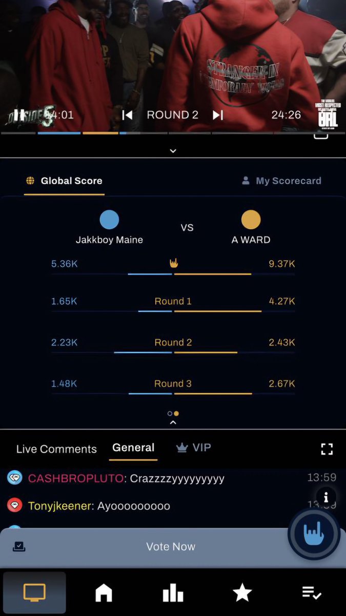 Iam_AWard's tweet photo. Don't mind me. 

Just haven't lost a round yet on URL according to the App Votes/Reactions.

🙏🏻🐎

#GodIsGood https://t.co/hAqUCq07zL