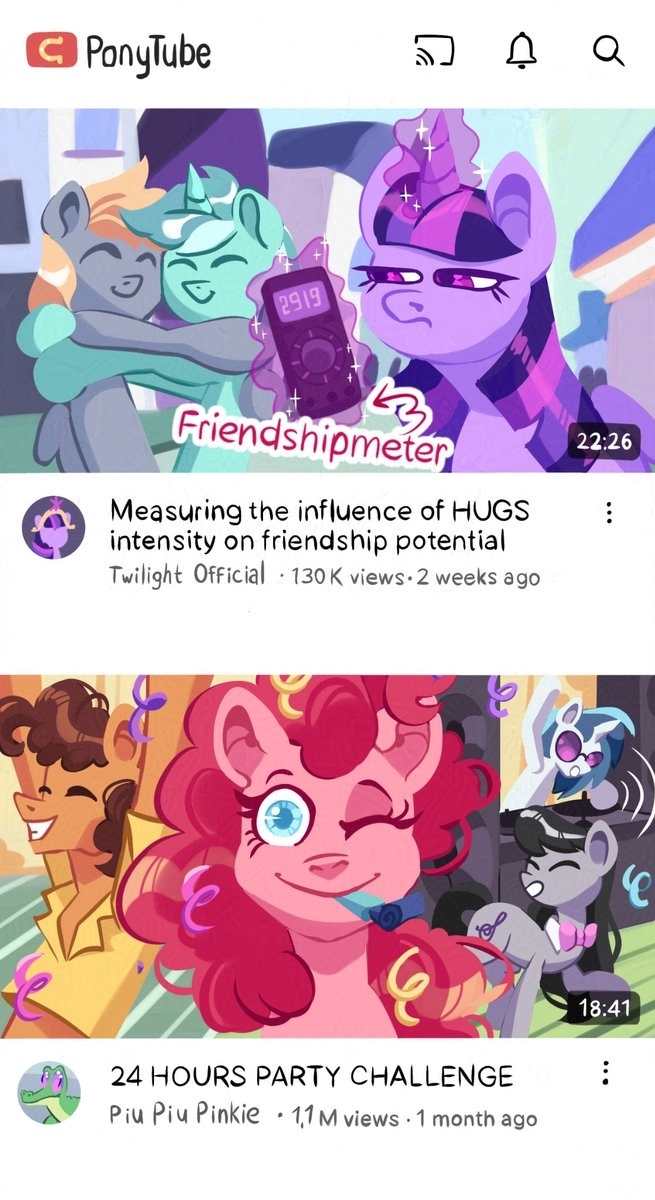 CalpainEqD's tweet image. It's got to be better than current YouTube.
Artwork is by The-Wizard-Of-Art!
tumblr.com/horsewizardart…