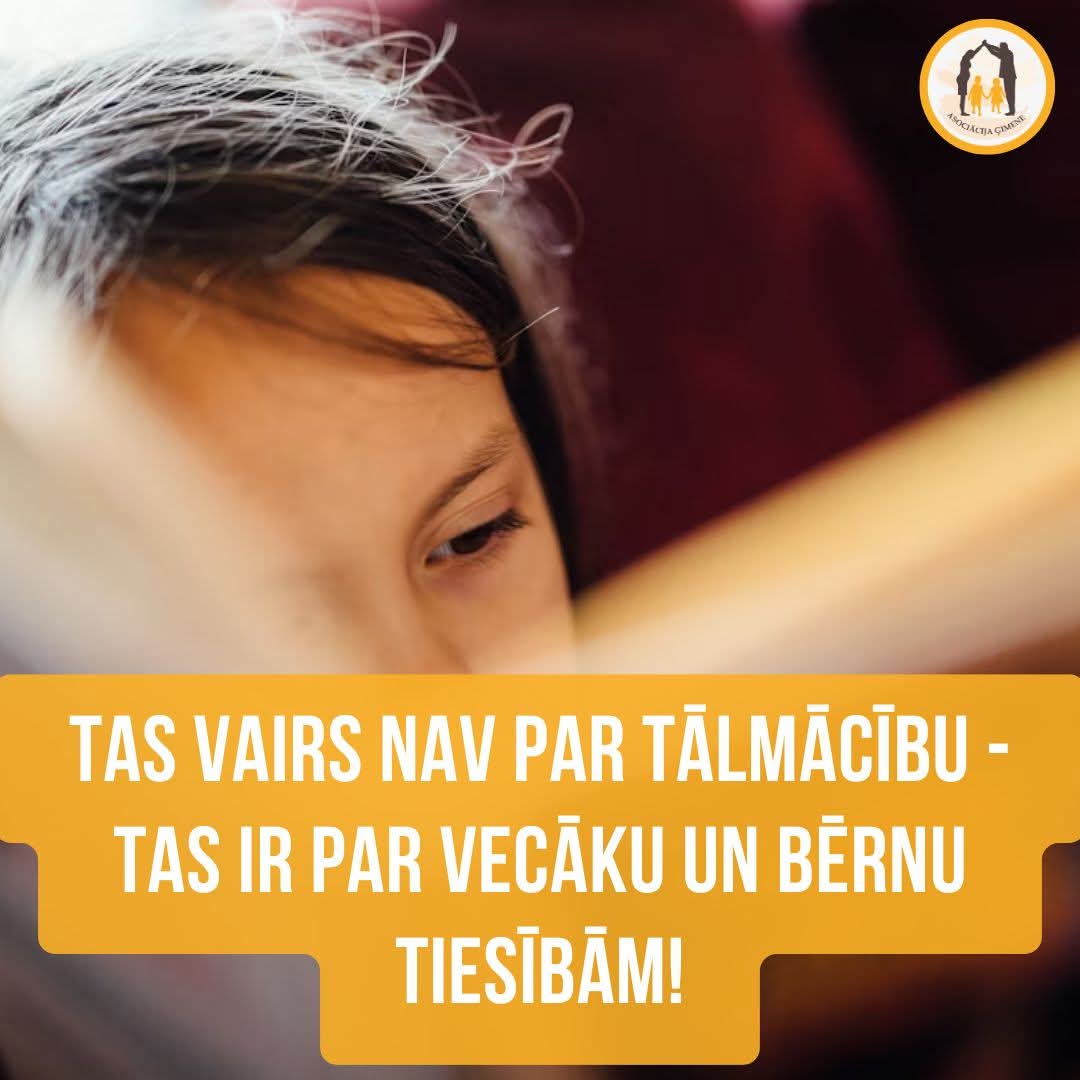 Šobrīd tā ir TĀLMĀCĪBA, rīt jau būs citas izglītības formas, kas nepatīk koalīcijas biedriem! 

#tālmācība 
<a href="/Jauna_Vienotiba/">JAUNĀ VIENOTĪBA</a>
<a href="/LatvijaPirmaja/">LATVIJA PIRMAJĀ VIETĀ</a>
<a href="/ZZS_/">Zaļo un Zemnieku savienība</a>
<a href="/VL_TBLNNK/">Nacionālā apvienība</a>
<a href="/Apvienotais_/">APVIENOTAIS SARAKSTS</a>
<a href="/Stabilitatei_LV/">Partija Stabilitātei!</a>
<a href="/Progresivie/">Progresīvie</a>

asociacijagimene.lv/izglitibas-pol…