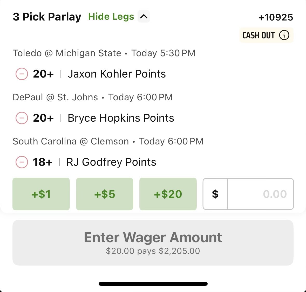 mrnoodlenoseTC's tweet photo. BETR SUPERBOOSTED 200x

We’re getting ridiculous value here as we found these 3 SUPERBOOSTED props and DraftKings is giving us +10925 odds while we’re getting +19900🤯 

If this some how cashes I’ll give 3 people 50$

who
Like❤️ 
RT♻️
And
Follow me 

Good luck value and secured 🔒