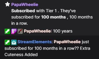 Moemarrow's tweet image. Ever see 100 month sub????

I'M SO GRATEFUL WTF AHHHH!!!!

😭💜