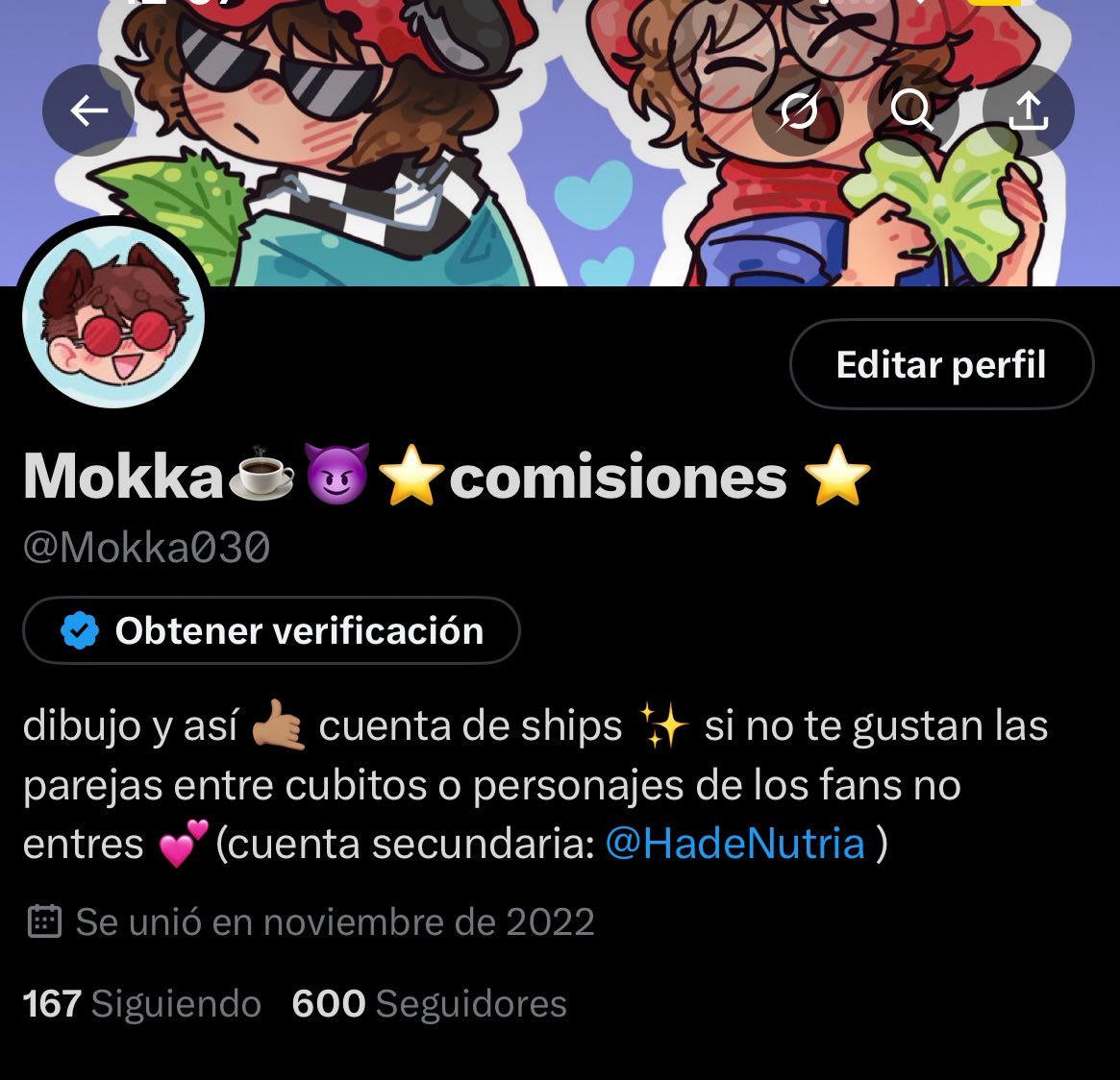 Mokka030's tweet photo. OHHHHHHHHHHH MI GOOOOOD 600 ✨💕😩
Gracias ☺️ 
Ahora si haré el cómic con más ganas solo para esas personitas que les gustan mis dibujos 💕✨ https://t.co/MmOKZ5Kp1Z